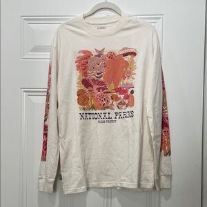 Parks Project Rooted in Nature Long Sleeve Shirt - Colorful mushrooms 🍄 🍄‍🟫